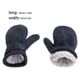 thumbnail image 5 of Advancent 1 par de manoplas para niños, funda para los dedos de invierno, cubiertas para los dedos forradas, cómoda manopla para niños, manopla para Suministros térmicos azul marino Advancent HA060203-03B, 5 of 6