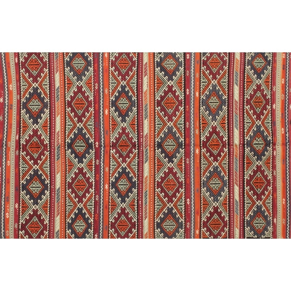 Ahgly Company Machine Washable Indoor Rectangle Contemporary Bullet Shell Brown Area Rugs, 5' x 7'