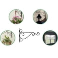 thumbnail image 4 of D-GROEE Outdoor Indoor Small Decorative Iron Wall Hooks for Hanging Lanterns Solar Lights Bug Zappers Hummingbird Feeders Wind Chimes Hangers, 4 of 6