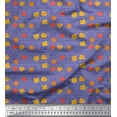 thumbnail image 1 of Soimoi polyester Crepe Fabric Square & Floral Artistic Fabric Prints By Yard 52 Inch Wide, 1 of 1