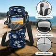 thumbnail image 6 of FOR U DESIGNS Shark Water Bottle Carrier for Kids Boys 10-12 Middle School Water Bottle Holder with Strap School Water Bottle Crossbody Bag for Girls 5th Grade/6th Grade, 6 of 7