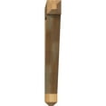 thumbnail image 2 of Ekena Millwork 4"W x 32"D x 32"H Traditional Craftsman Rough Sawn Bracket, Western Red Cedar, 2 of 4