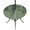 Olive Green, variant on Round Outdoor Tablecloth with Umbrella Hole and Zipper, Beige Black Branches Tablecloth with Elastic Waterproof, Botanical Dead Tree Birds Patio Table Covers for 45" - 54" Picnic Pool Tables