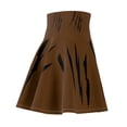 thumbnail image 4 of Effete Feline Claw Marks Scratch Women Skater Skirt (AOP), 4 of 7