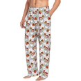 thumbnail image 6 of Logiee Christmas Santa Claus Print Pajama Pants for Men,Men’s Pajama Bottoms,Mens PJ Pants with Pockets & Button Fly-Large, 6 of 6