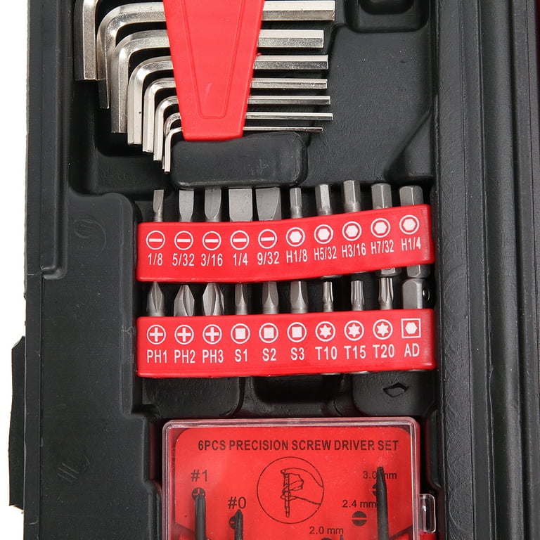 SOLUDE 82-Piece Home Tool Kit for Household,Basic Tool Set for Men  Women,Includes Hack Saw,Hammer,Wrench Set,Screwdriver 