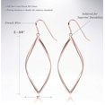 thumbnail image 4 of Geometric Hoop Threader Earrings for Women - Hypoallergenic Lightweight 1 pair, 4 of 4