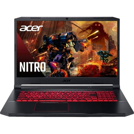 Acer - Nitro 5 17.3" Gaming Laptop - Intel Core i5 - 8GB Memory - NVIDIA GeForce GTX 1650 Ti 4GB - 512GB SSD - FHD IPS Display - Obsidian Black