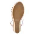 thumbnail image 6 of Time and Tru Women's Flower Espadrille Wedge Sandals, 6 of 7