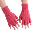 thumbnail image 1 of Gants Unisexe Tricotés Demi-Doigts Mitaines Gants d'Ordinateur, 1 of 10