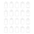 thumbnail image 1 of VogueV Ensemble de Marque-Pages Transparents - Marqueurs de Page Clairs pour Lecture, 1 of 4