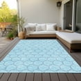thumbnail image 6 of Addison Rugs Chantille Indoor/Outdoor Transitional Geometric Sky Washable Rectangle Rug, 5' x 7'6", 6 of 6