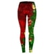 thumbnail image 2 of Gibobby Pantalones de yoga Mujer Impresión digital 3D Navidad Leggings Pantalones para yoga Correr Gimnasio Pantalones de yoga Medias Compresión Yoga Correr Fitness(Rojo de la sandía,M), 2 of 4