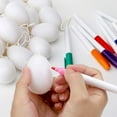 thumbnail image 6 of Gmogad 24pc Graffiti Easter Eggs, Unfinished DIY Easter Egg Decoration Set, White Kids Toys for Crafting and Painting, Fun Easter Activity Kit for Children’s Creative Projects, 6 of 9