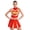 Red, variant on Aislor Women Cheer Leader Costume Uniform Cheerleading Pleated Dress Red M