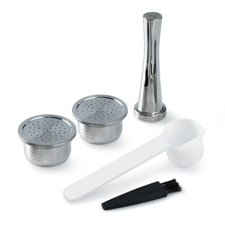 

For Segafredo 3A-C231E Refillable Capsule Coffee Filter Pod With Metal Tamper