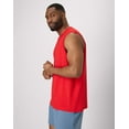 thumbnail image 2 of Hanes Moves Men's Performance Tank Holly Berry Red L, 2 of 10