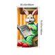 thumbnail image 3 of CaiYueKe Easter Door Curtain Spring Holiday Decorations Bunny Egg Pattern Party Supplies Wall Hanging Decorative Banner for Home Indoor Outdoor Festival Celebration, 3 of 9