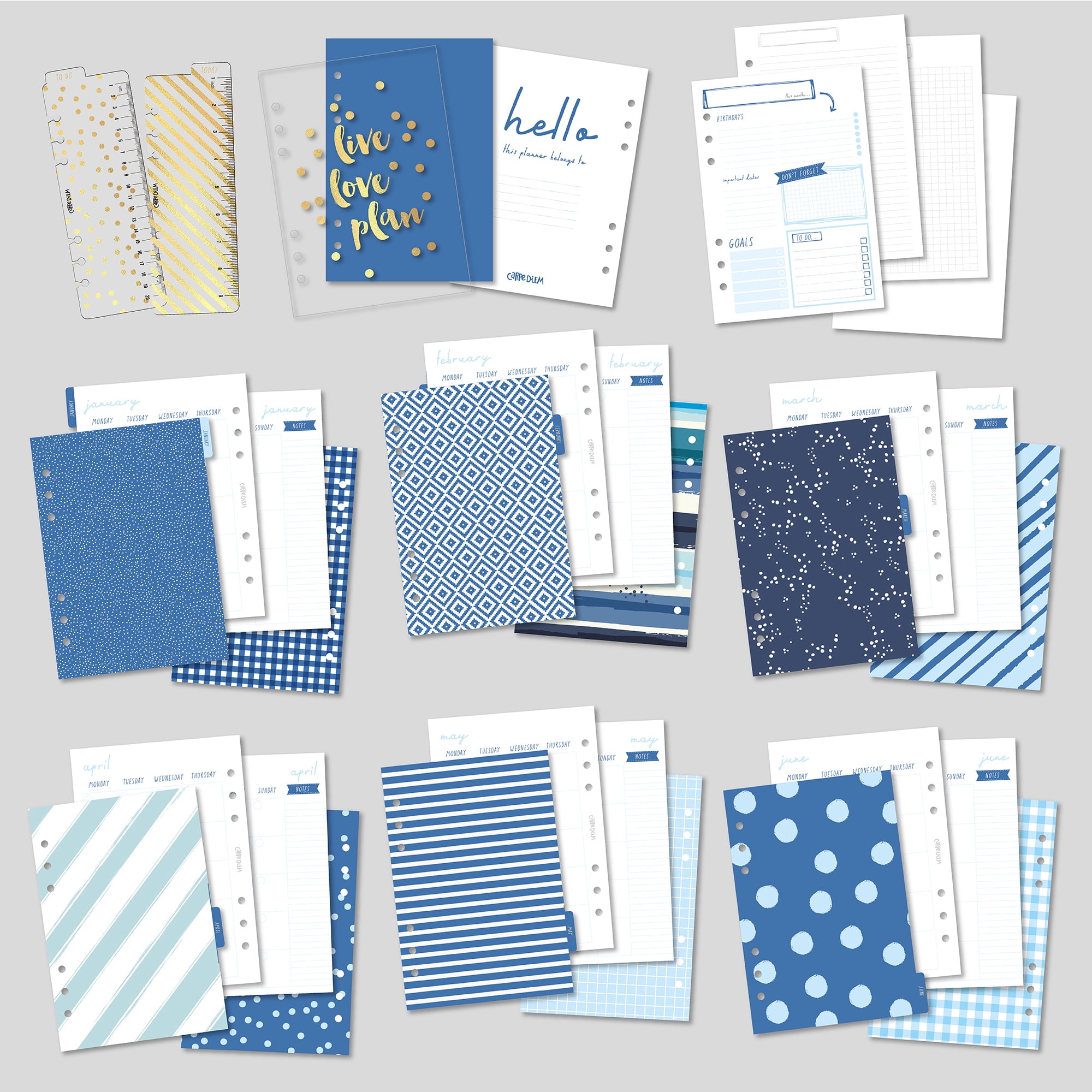 Pukka Pads A5 Planner - Color Wash