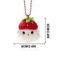 thumbnail image 3 of Small Ghost Hand-woven Cute Pendant Bag Pendant Car Pendant Gift, 3 of 6