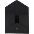 thumbnail image 4 of JAM Kraft Portfolio, 5.25 x 6.75 x 1, Black, 1/Pack, Button String, 4 of 5