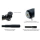 thumbnail image 4 of 3-Section Selfie Stick for Action Camera, 1/4 Inch Screw, Anti-Slip, with 360° Ball Head, for ACT Pocket 3, X4, X3, 93 cm, 4 of 4