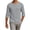 Gray, variant on Men's Cotton Shirts Long Sleeve Crew Neck Pullover Moisture Wicking Shirts Casual Soft Comfort Casual Basic Tee Shirts