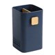 thumbnail image 1 of Caddy organizador de almacenamiento de cubiertos de pie, caja de almacenamiento de tenedores de cuchara de vajilla, 1 of 5