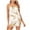 Yellow, variant on HUJlwoi Women Tie Dye Pajama Sets Sleeveless Cami Pj Sets Lightweight Summer Printed Lounge Sets Loose Sleepwear with Shorts