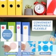 thumbnail image 3 of Uxcell Colored Dot Stickers Color Coding Blank Circle Label Adhesive Round Price Stickers for Office Classroom Light Blue 3/4", 3 of 7
