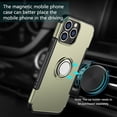thumbnail image 3 of FIEWESEY for iPhone 13 Pro 6.1 Inch Case, Anti-Scratch Shockproof Case 360 Degree Rotation Finger Ring Holder Kickstand [Work with Magnetic Car Mount] for iPhone 13 Pro 6.1 Inch(Gold), 3 of 7