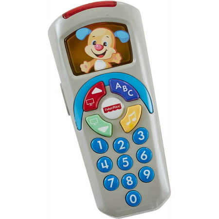 Fisher-Price Laugh & Learn Puppy's Remote with Light-up (Best Fisher Price Toys For 6 Month Old)