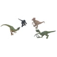 thumbnail image 4 of Juego de modelo de dinosaurio Ticfox 4 Uds juguete educativo para niños, 4 of 14