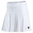 thumbnail image 2 of Women's Fanatics White Las Vegas Raiders Primary Logo Tennis Skort, 2 of 3