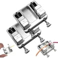 thumbnail image 1 of Pince de Soudure en Aluminium Robuste avec Mâchoire Résistante à la Température, Support de Fil à Souder Réglable pour Montage PCB, Outil de Réparation Électronique pour Assemblage DIY (2 Pcs), 1 of 8