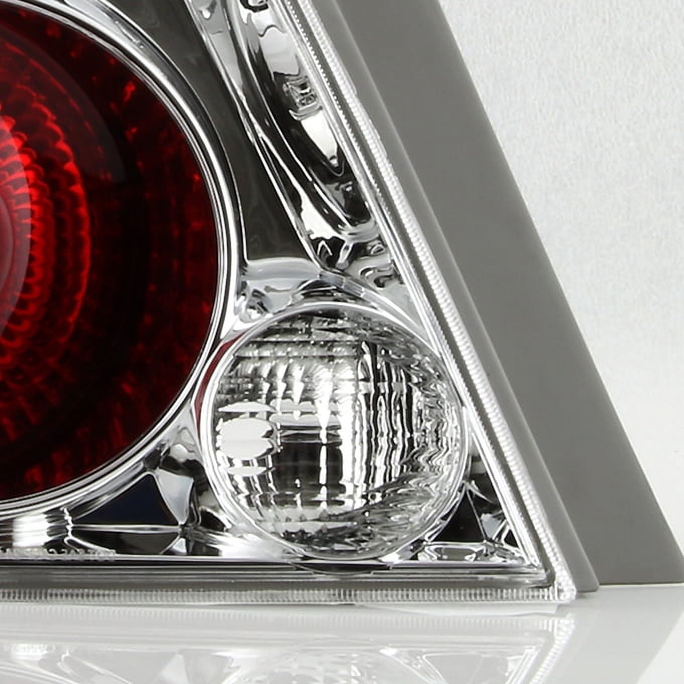 AKKON - For 05-06 Nissan Altima Chrome Bezel OE Direct Replacement Tail Brake Lights Lamp L+R