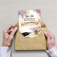 thumbnail image 4 of Christian Graduation Card for Her, Religious Graduation Card, Inspirational Congrats Card for Daughter, Granddaughter, Sister or Friend, with Kraft Envelope and Gold Seal Sticker, 4 of 5