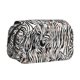 thumbnail image 1 of Disketp Leopard And Zebra Estuche de Lápices de Doble Capa con Tapa Abatible y Cremallera, Organizador Escolar para Adolescentes y Adultos, 1 of 7