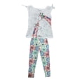 thumbnail image 1 of Conjunto algodÃ³n estampado Jirafitas Kiss Playeras y Tops para niÃ±as, 1 of 3