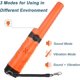 thumbnail image 3 of Detectores de metales resistentes al agua con puntero con estuche Accesorios para herramientas de excavación y caza del tesoro Vibrador zumbador Ajuste automático KW30, 3 of 5