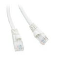 thumbnail image 1 of C&E Cat5e White Ethernet Patch Cable, Snagless/Molded Boot, 3 Feet, 5-Pack (CNE472206), 1 of 1