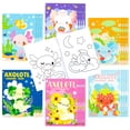 thumbnail image 1 of Libro para colorear con tema de axolotl de Dvbonike para niños de 4 a 8 años, 1 of 7