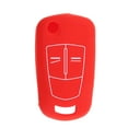thumbnail image 2 of Reemplazo De cubierta De De Silicona De 3 Botones Del Auto Para Vauxhall Corsa Insignia rojo, 2 of 7