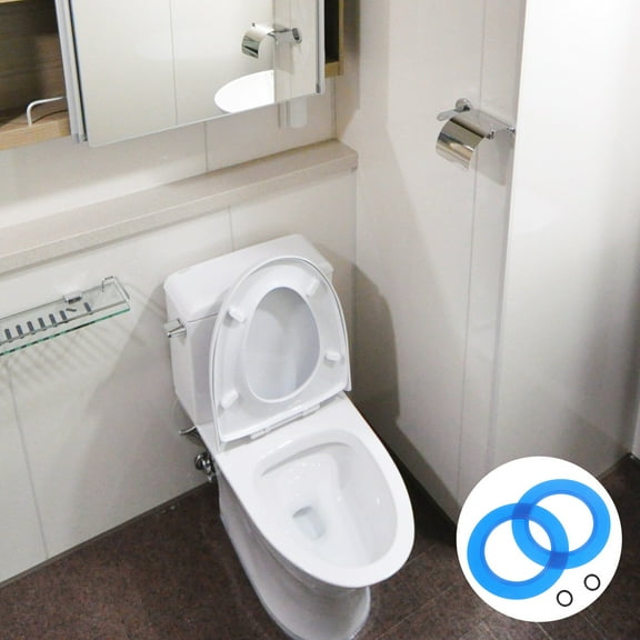 INSTAKA 2pcs Fill Valve Seal For Toilet Tank Bathroom Flush Replacement Supply