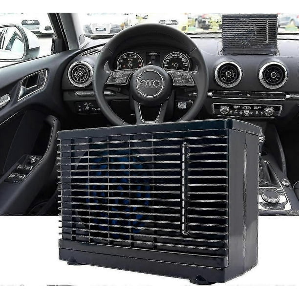12v Portable Car Air Cooler With Water Ice Cooling, Evaporative Fan For Vehicles, Camping, Travel