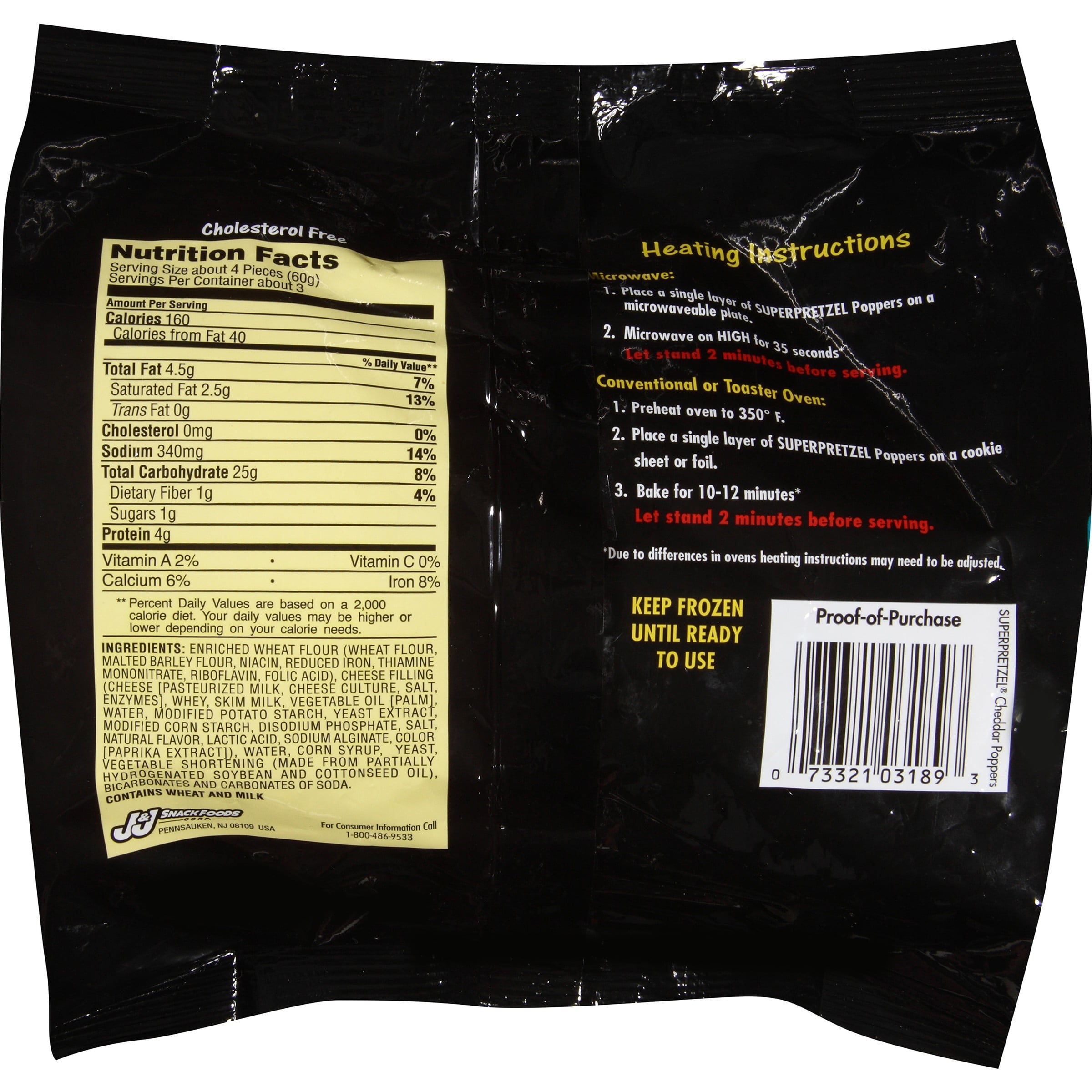 Super Pretzel Nutrition Label Labels Ideas 2019