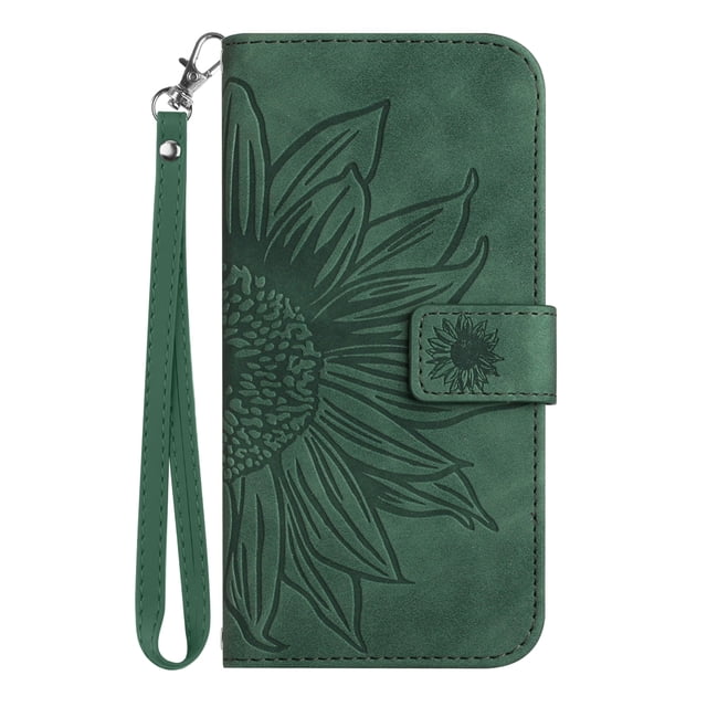 Reno 12 10 9 8 7 6 5 4 Lite Strap Phone Case for OPPO Reno12 Reno11 F Reno10 Reno9 Reno8 T Reno7 Cases Leather Wallet Flip Cover green OPPO OPPO Reon5 4G