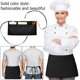 thumbnail image 2 of Fashion Unisex Work Apron For Men Canvas Black Apron Bib Adjustable Cooking Kitchen Aprons For Woman With Tool Pockets, 2 of 5