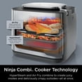 thumbnail image 4 of Ninja Combi All-in-One Multi-Cooker, 14-in-1 Functions, Oven, Air Fryer, Bake, Slow Cook, 3 Accessories, Stainless Steel, 4 of 14