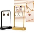 thumbnail image 3 of stanreset Display Rack Necklace Holder Fine Workmanship Compact Size Exquisite Smooth Surface Pendant Stand Attractive Jewelry Supplies Black, 3 of 6